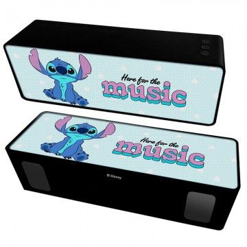 Alto-falante portátil sem fio Stitch Disney ERT GROUP - 1