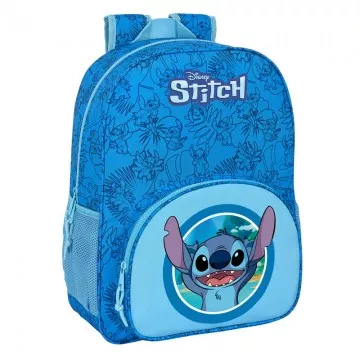 Mochila Stitch Disney 42cm adaptável SAFTA - 1