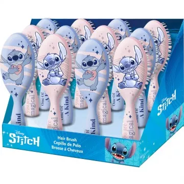 Expositor 12 escovas de cabelo Disney Stitch sortidas DISNEY - 1