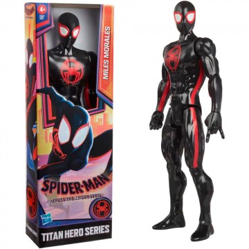 Figura Miles Morales Titan Hero Spiderman Marvel 30cm HASBRO - 1