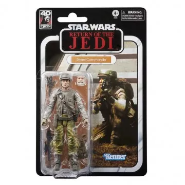 Figura Comando Rebelde 40º Aniversário Retorno dos Jedi Star Wars 15cm HASBRO - 1