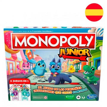 Jogo de tabuleiro Monopoly Junior HASBRO - 1