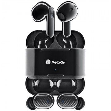 Fones de ouvido NGS Ártica Duo Bluetooth com estojo carregador/ 5h de autonomia/ Preto NGS - 1
