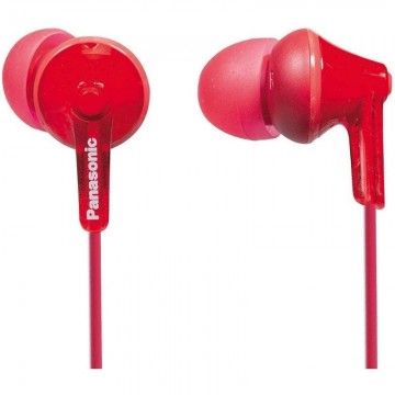 Fones de ouvido intra-auriculares Panasonic RP-HJE125/conector 3.5/vermelho PANASONIC - 1