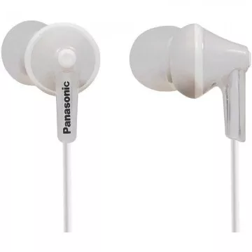 Fones de ouvido intra-auriculares Panasonic RP-HJE125/conector 3.5/branco PANASONIC - 1