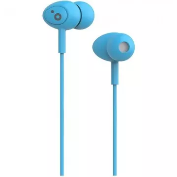 Fones de ouvido intra-auriculares Sunstech Pops/com microfone/Jack 3.5/Azul Sunstech - 1