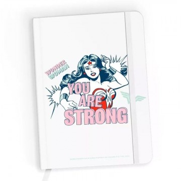 Caderno Quadrado Mulher Maravilha 025/ A5/ 96 Folhas DC COMICS - 1