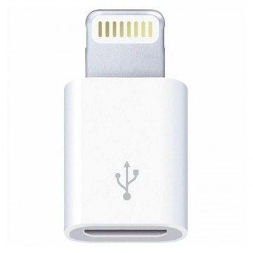 Adaptador Micro USB Lightning 3GO A200/ Micro USB Fêmea - Lightning Macho/ Branco 3GO - 1