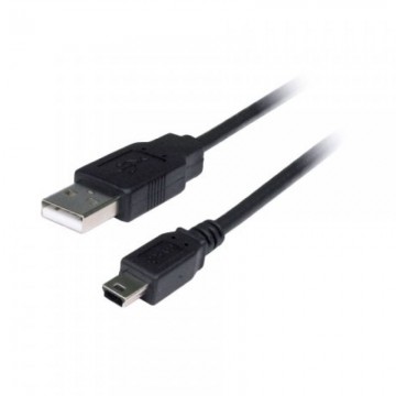 Cabo USB 2.0 3GO C107/ MiniUSB macho - USB macho/ 1,5 m/ preto 3GO - 1