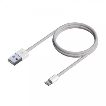 Cabo Lightning Aisens A102-0542/ USB Macho - Lightning Macho/ 50cm/ Branco AISENS - 1