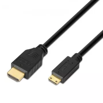 Cabo HDMI Aisens A119-0114/ HDMI Macho - Mini HDMI Macho/ 1,8 m/ Preto AISENS - 1