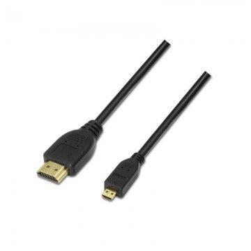 Cabo micro HDMI Aisens A119-0117/ HDMI macho - Micro HDMI macho/ 1,8 m/ preto AISENS - 1