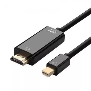 Cabo Mini Displayport Aisens A125-0361/ Mini Displayport Macho - HDMI Macho/ 2m/ Preto AISENS - 1