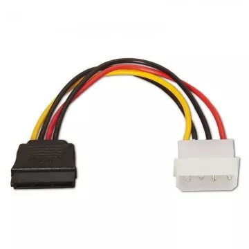 Cabo de alimentação SATA Aisens A131-0158/ Molex 4 PIN macho - SATA fêmea/ 16 cm AISENS - 1