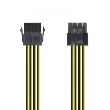 Cabo de alimentação do microprocessador Aisens A131-0419/ Molex -4+4 PIN Macho - Molex 8 PIN Fêmea/ 30cm AISENS - 1