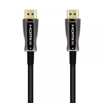 Cabo HDMI 2.1 AOC 8K Aisens A153-0518/ HDMI Macho - HDMI Macho/ 25m/ Preto AISENS - 1