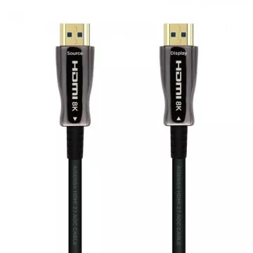 Cabo HDMI 2.1 AOC 8K Aisens A153-0524/ HDMI Macho - HDMI Macho/ 100m/ Preto AISENS - 1