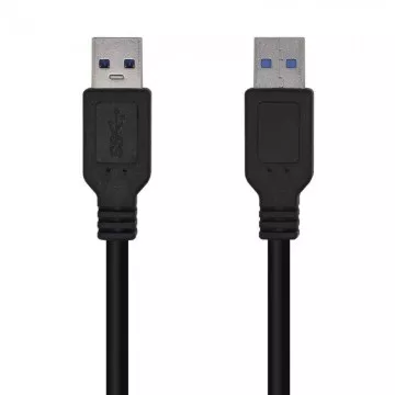 Cabo USB 3.0 Aisens A105-0448/ USB Macho - USB Macho/ 3m/ Preto AISENS - 1