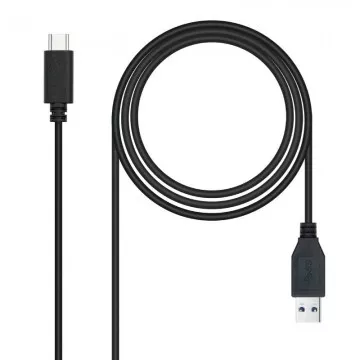 Cabo USB 3.1 Nanocabo 10.01.4002/ USB Type-C Macho - USB Macho/ 2m/ Preto NANO CABLE - 1