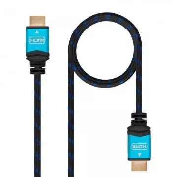 Cabo HDMI 2.0 4K Nanocabo 10.15.3703/ HDMI Macho - HDMI Macho/ 3m/ Preto NANO CABLE - 1