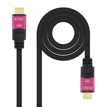 Cabo HDMI 2.0 4K Nanocabo 10.15.3720/ HDMI Macho - HDMI Macho/ 20m/ Preto NANO CABLE - 1