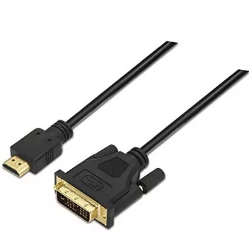 Cabo HDMI Nanocabo 10.15.0503/ DVI Macho - HDMI Macho/ 3m/ Preto NANO CABLE - 1