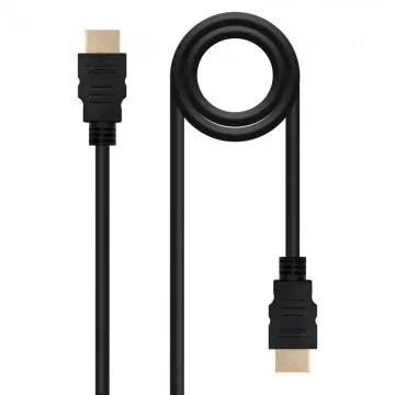 Cabo HDMI 1.4 Nanocabo 10.15.1700/ HDMI Macho - HDMI Macho/ 1m/ Preto NANO CABLE - 1