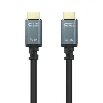 Cabo HDMI 2.1 Nanocabo 8K 10.15.8001/ HDMI Macho - HDMI Macho/ 1m/ Preto NANO CABLE - 1