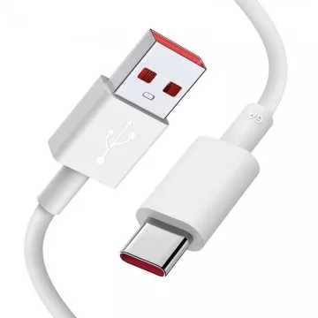 Cabo USB Xiaomi 6A Tipo-A para Tipo-C/ USB Macho - USB Tipo-C Macho/ 1m/ Branco XIAOMI - 1