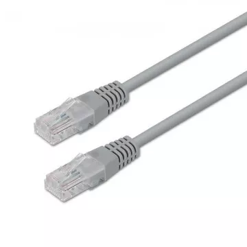 Cabo de Rede RJ45 UTP Aisens A133-0184 Cat.5e/ 15m/ Cinza AISENS - 1