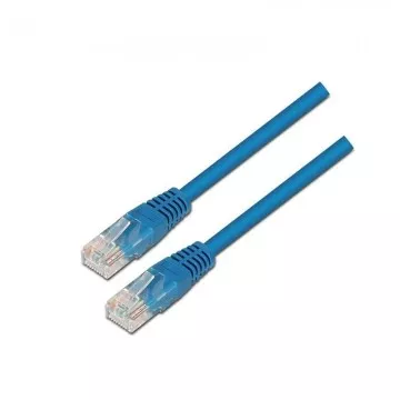 Cabo de Rede RJ45 UTP Aisens A135-0242 Cat.6/ 1m/ Azul AISENS - 1