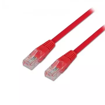 Cabo de Rede RJ45 UTP Aisens A135-0239 Cat.6/ 2m/ Vermelho AISENS - 1