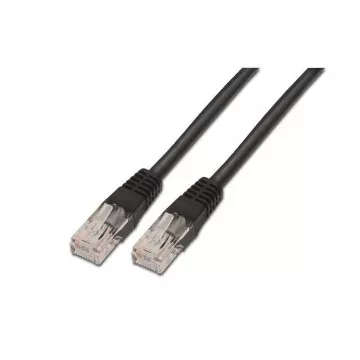 Cabo de Rede RJ45 UTP Aisens A135-0259 Cat.6/ 2m/ Preto AISENS - 1