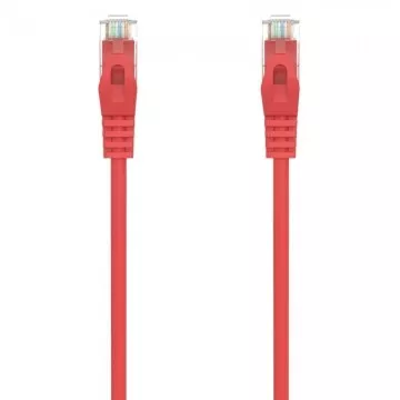 Cabo de Rede RJ45 AWG24 UTP Aisens A145-0556 Cat.6A/ LSZH/ 25cm/ Vermelho AISENS - 1