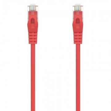 Cabo de rede RJ45 AWG24 UTP Aisens A145-0562 Cat.6A/ LSZH/ 3m/ Vermelho AISENS - 1