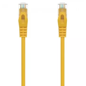 Cabo de Rede RJ45 AWG24 UTP Aisens A145-0564 Cat.6A/ LSZH/ 30cm/ Amarelo AISENS - 1