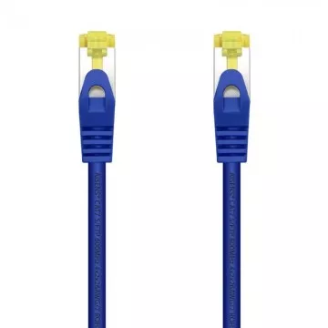 Cabo de rede RJ45 SFTP Aisens A146-0476 Cat.7/ 25cm/ Azul AISENS - 1