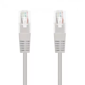 Cabo de Rede RJ45 UTP Nanocabo 10.20.0100 Cat.5e/ 50cm/ Cinza NANO CABLE - 1