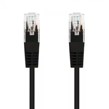 Cabo de rede Nanocabo RJ45 UTP 10.20.0400-BK Cat.6/ 0,5 m/ Preto NANO CABLE - 1