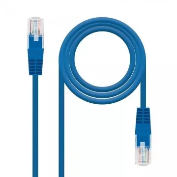 Cabo de Rede RJ45 UTP Nanocabo 10.20.0400-L30 Cat.6/ 30cm/ Azul NANO CABLE - 1