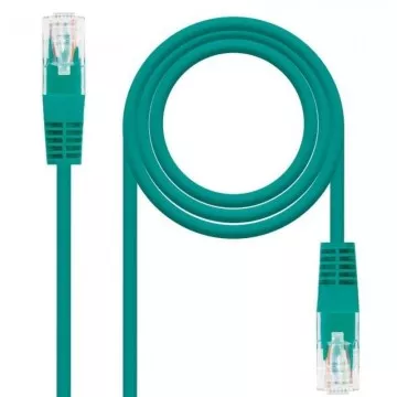 Cabo de Rede RJ45 UTP Nanocabo 10.20.0400-L30 Cat.6/ 30cm/ Verde NANO CABLE - 1