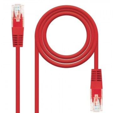 Cabo de Rede Nanocabo RJ45 UTP 10.20.0400-L30 Cat.6/ 30cm/ Vermelho NANO CABLE - 1