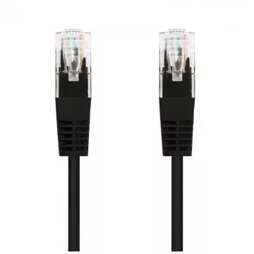 Cabo de Rede RJ45 UTP Nanocabo 10.20.0402-BK Cat.6/ 2m/ Preto NANO CABLE - 1