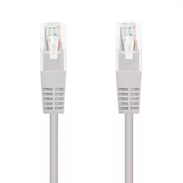 Cabo de rede Nanocabo RJ45 UTP 10.20.0103 Cat.5e/ 3m/ Cinza NANO CABLE - 1