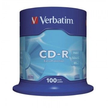 CD-R Verbatim Datalife 52X/ Tub-100 unidades VERBATIM - 1