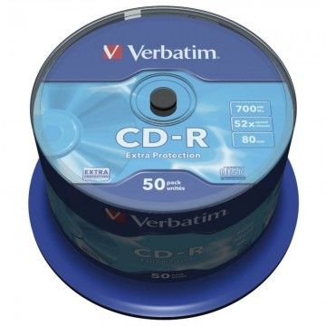 CD-R Verbatim Datalife 52X/ Tub-50uds VERBATIM - 1