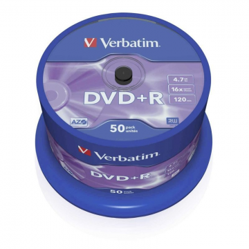 Unidades DVD+R Verbatim Advanced AZO 16X/ Tub-50 VERBATIM - 1