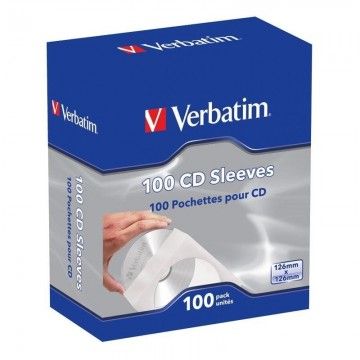 CD-R Verbatim Sleeves/Caixa-100 unidades VERBATIM - 1