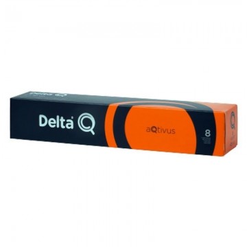Cápsula Delta aQtivus para máquinas de café Delta/ Caixa com 10  - 1