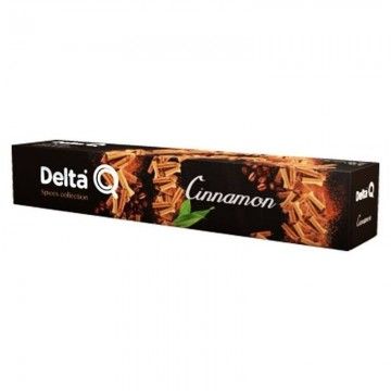 Cápsula Delta Cinnamon para máquinas de café Delta/ Caixa com 10  - 1